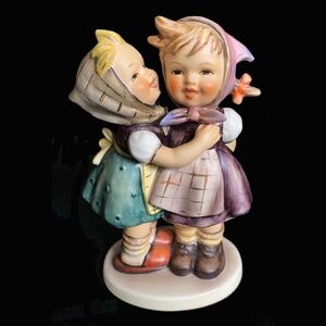 Hummel Figurine • Telling Her Secret • 196/0 • TMK-5